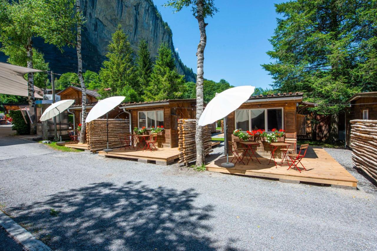 Camping Jungfrau Hotel Lauterbrunnen Exterior foto